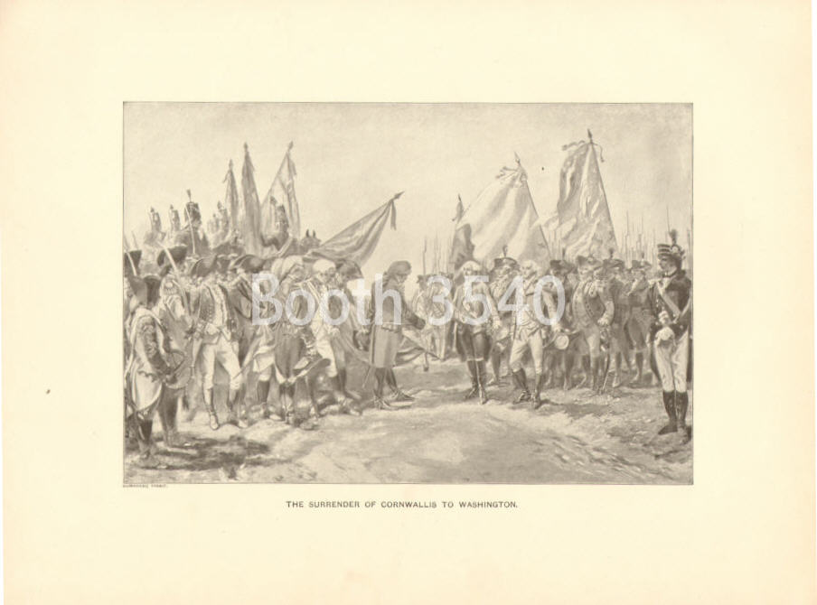 The Surrender Of Cornwallis To Washington