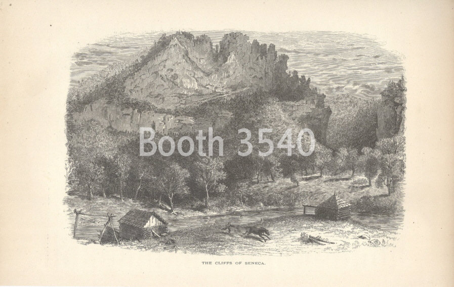 West Virginia The Cliffs Of Seneca