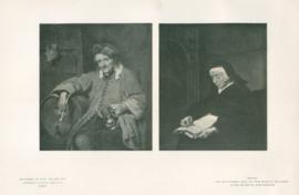 An Old Toper And An Old Woman Reading An Old Toper And An Old Woman Reading