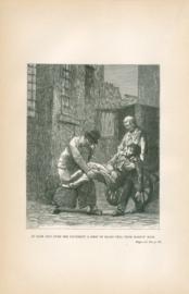 At Each Jolt Over The Pavement A Drop Of Blood Fell From Marius Hair At Each Jolt Over The Pavement A Drop Of Blood Fell From Marius Hair