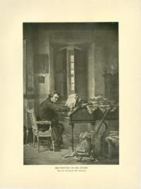 Beethoven In His Study Beethoven In His Study