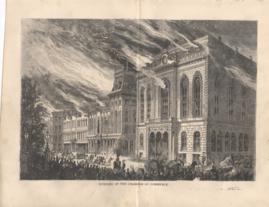 Burning Of The Chamber Of Commerce