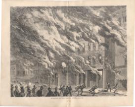 Burning Of The Crosby Opera House