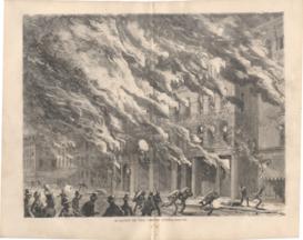Burning Of The Crosby Opera House Burning Of The Crosby Opera House