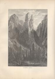 California Yosemite Cathedral Spires California Yosemite Cathedral Spires