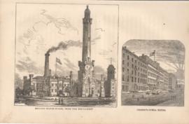 Chicago Water Works And Crosbys Opera House