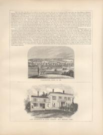 Connecticut Famington And Late Residence Of Elihu Burrit New Britain Connecticut Famington And Late Residence Of Elihu Burrit New Britain