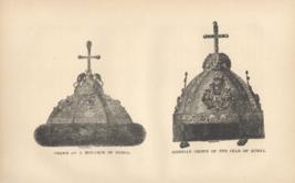 Crown Of A Monarch Of Russia And Siberian Crwn Of The Czar Of Russia Crown Of A Monarch Of Russia And Siberian Crwn Of The Czar Of Russia