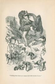Stiking them down as a mason doth little knobs of stone Stiking them down as a mason doth little knobs of stone