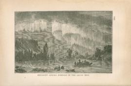 Brilliant Aurora Borealis In The Arctic Sea Brilliant Aurora Borealis In The Arctic Sea