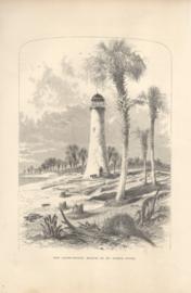 Florida Bar Light House Mouth Of St Johns River Florida Bar Light House Mouth Of St Johns River