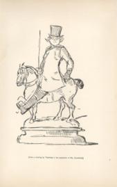 From A Drawing By Thackeray
