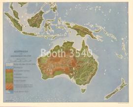 Geographical Features Of Autstralia And Neighboring Islands