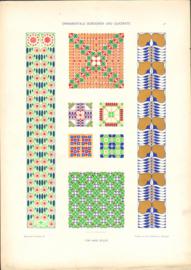 Ornamentale Borduren Und Quadrate