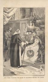 Juan Perez Pleading The Cause Of Columbus Before The Queen Juan Perez Pleading The Cause Of Columbus Before The Queen