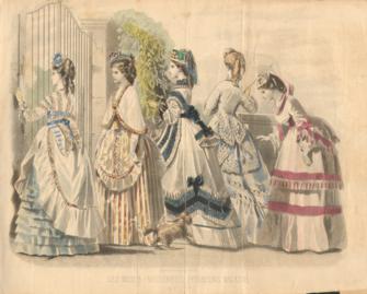 Les Modes Parisiennes June 1871