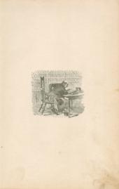 Man reading at desk