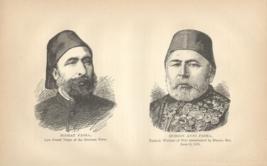 Midhat Pasha And Hussein Avni Pasha Midhat Pasha And Hussein Avni Pasha