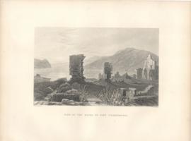 New York View Of The Ruins Of Fort Ticonderoga New York View Of The Ruins Of Fort Ticonderoga