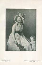 Portriat Of Madame Seriziat And Her Child Portriat Of Madame Seriziat And Her Child