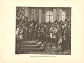 Proclamation Of The German Empire At Versailles Proclamation Of The German Empire At Versailles