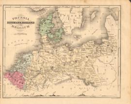 Prussia Denmark Holland And Belgium
