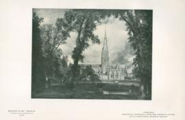 Salisbury Cathedral From The Bishops Garden Salisbury Cathedral From The Bishops Garden