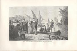 The Departure Of Columbus For The New World The Departure Of Columbus For The New World