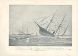 The Sinking Of The Alabam The Most Famous Of All Confederate Cruisers