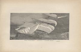 The Steamer Arctic Under Sail