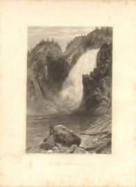 The Upper Yellowstone Falls The Upper Yellowstone Falls