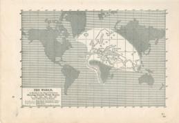 The World As Know In The Time Of Columbus Showing Easter Trade Routes