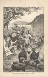 Treacherous Crow Indians In Camp Treacherous Crow Indians In Camp