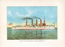 US Armored Cruiser Brooklyn