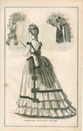Walking Dress Straw Bonnet Head Dress Walking Dress Straw Bonnet Head Dress