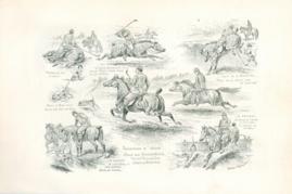 Following a Drive - Golf on Horseback Following a Drive - Golf on Horseback